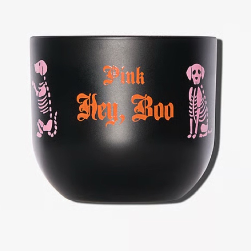 NWT PINK VICTORIA'S SECRET LIMITED EDITION Hey, Boo Scented Candle PRICE FIRM!!